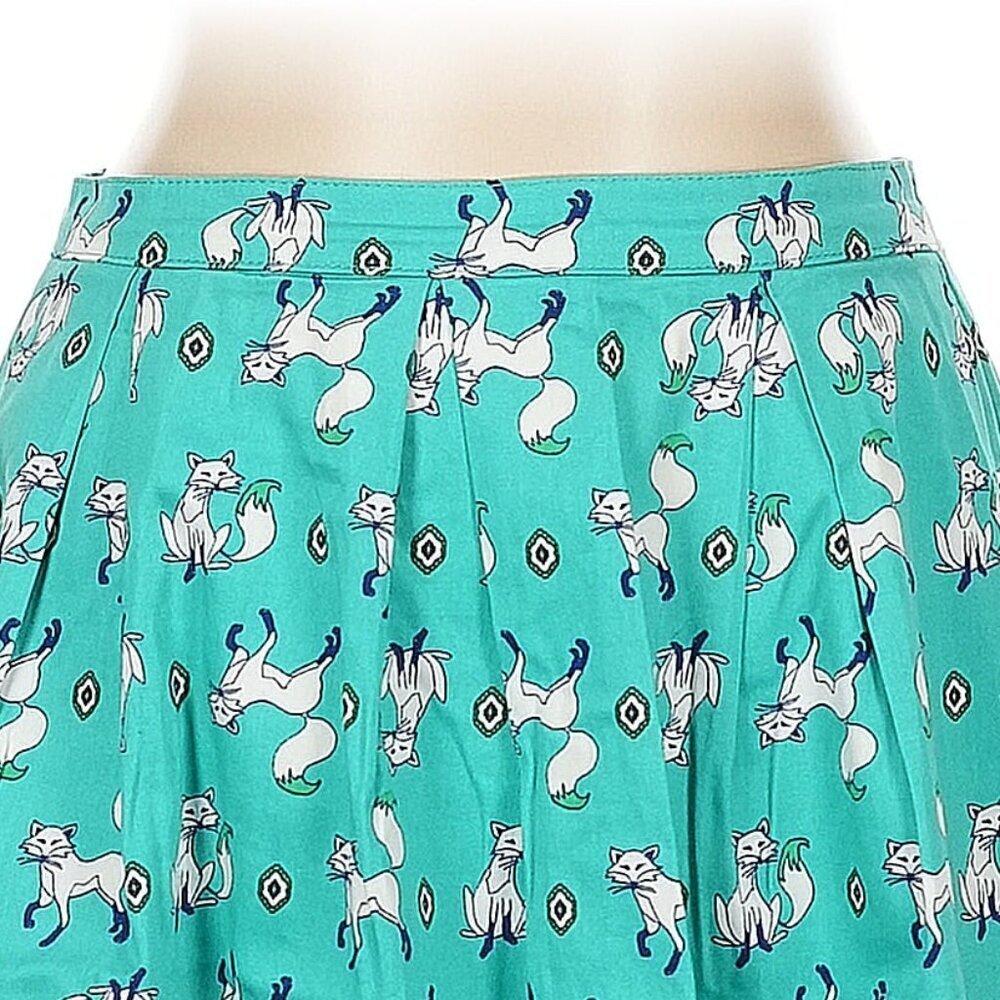 Modcloth Flirty Foxes Skirt - Picture 2 of 4